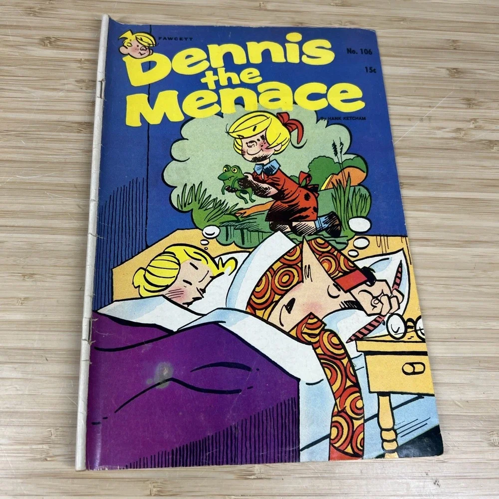 Dennis The Menace Comic Lot (9) Fawcett Silver Bronze Age‎ Giant Bonus Issues